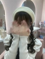 ヘアセット アリエス 池袋駅東口店(Aries) ツイン編みおろし