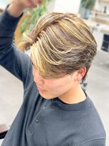 シープドッグ(SHEEP DOG)&nbsp;メッシュキャップハイライト　メンズカット　色落ちも綺麗　福岡