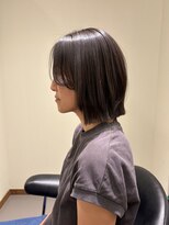 クリック(Click)&nbsp;ダークパープル/ナチュラルショート/夏のヘアアレンジ/小倉