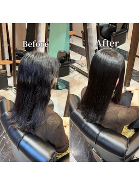 ルアナ トウキョウ(Luana TOKYO) 町田　髪質改善　縮毛矯正　美髪矯正ビフォーアフター