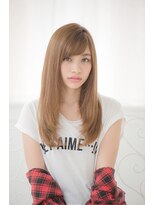 ハピエル ヘアークルー(HAPPYEL hair crew)&nbsp;10代20代30代クラシカルミルクティーカラーロングスタイル