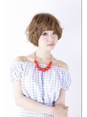 ガーリーショートヘア　【desire下高井戸】