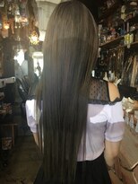 オーバーキャプテンネイキッド(OVER CAPTAIN NAKED) グレージュカラー※ロングエクステンション