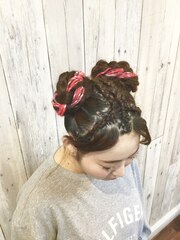 イベントヘアーセット