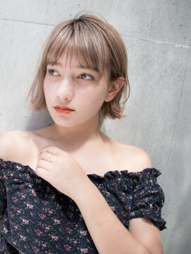 ルティア(Lutia) シースルーバング ダブルカラー☆