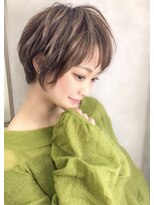 アグ ヘアー ルモア 鹿児島鹿屋店(Agu hair lmore)&nbsp;《Agu hair》大人かわいい小顔ゆるふわショートボブ