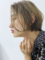 フラミューム 小田原(flammeum) 大人ハンサムショートボブ　小田原