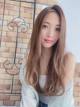 ルービック 難波(Rubik's) カット/フォギーベージュ/レイヤーロング