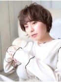 ココアブラウンショート　浅草　美容室　1