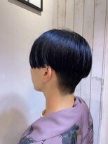 リリアン バイ リトル(Lilian by little)&nbsp;コバルトブルー×韓国マッシュ