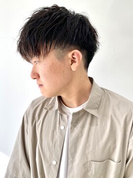 フォーク FOLK 【FOLK】スッキリ好印象☆前髪長めツーブロックショートマッシュ