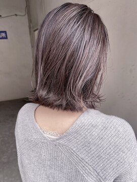 ヘアーアンドアトリエ マール(Hair&Atelier Marl) 【Marl】Wハイライトカラー×ラベンダーグレージュ