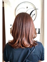 イコウヘアデザイン(icou hair design)&nbsp;トレンドオレンジブラウン