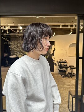 ノーム(norm) 黒髪ボブ/ボブパーマ/ウェービーヘア