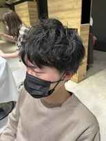 アンプヘアー 桂店(unpeu hair)&nbsp;メンズスパイラルパーマ