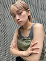 ムード タテマチ(mood tatemachi)&nbsp;結べる耳掛けボブ☆外ハネハイトーン