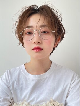 ロンドアジュール 横浜(Lond azur) ☆直毛さんにぺたんこ崩れ防止ニュアンスパーマ