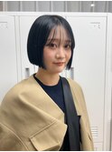 【akari担当】切りっぱなしbob×2way バング20代/30代/40代/50代