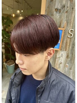 ソースバンダイ 万代(SOURCE) メンズの軽めマッシュ