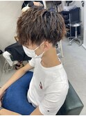 【ツーブロック×ツイストスパイラルパーマ】ツイスパ/個室