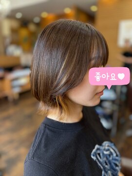 ヘアーメイク ダンス(hair make DANCE) ＊レイヤーボブ＊