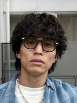 フィフス 神南(fifth)&nbsp;波巻きパーマメンズマッシュウルフカットツイストパーマ刈り上げ