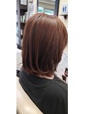 切りっぱなしボブ