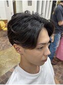 カルマ風ニュアンスセンターパート