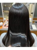 酸性ストレート　透明感ブラック