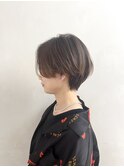 小森谷,黒髪,ボブルフ,ネビージュ,小顔,ショートヘアj62