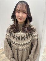 エトワ 中央店(etoi)&nbsp;ミディアムレイヤー×インナーカラー