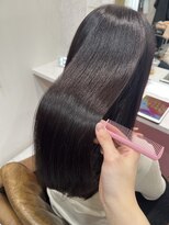 ザトエル 栄(THE TOEL)&nbsp;髪質改善メテオカラーグレージュアッシュベージュミディアム