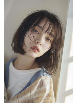 ラナ 新宿(lana) ボブ/似合わせ/シースルー/ミニボブ/【lana hair新宿】