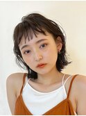 『SHOKI』 ミニウルフホワイトベージュチェリーブラウン