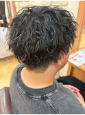 メンズパーマツイストパーマ＊刈り上げ短髪ショート20代30代