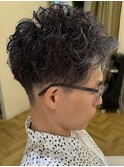 20代30代40代大人かっこいいアップバングカール（7）