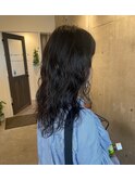 ナチュラルウェーブロング×デジタルパーマ