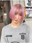 ホワイトピンクアッシュ