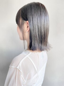 リヤン 表参道(lyann) 暗めカラーデザインカラーフェイスフレーミング外ハネボブa