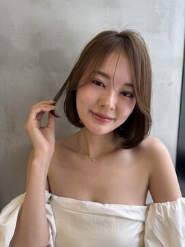 ロンドルーチェ 心斎橋(Lond luce) 大人ガーリー×似合わせカット【髪質改善／縮毛矯正】