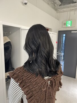 ヌーヴェル(nouvelle) ダークグレージュ×水素髪質改善トリートメント