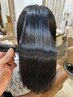 【髪質改善】似合わせカット+シルクプレミアム縮毛矯正+髪質改善へアエステ