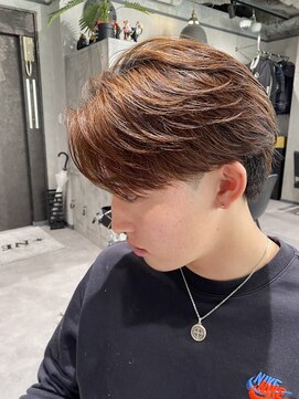 ネクストネオ 静岡(NEXT NEO) 【櫻田】ニュアンスパーマ　毛流れセンターパート　メンズカット
