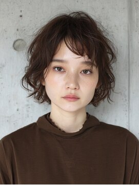 アンドレイ 表参道(andrey) 着物ヘア/大人ガーリー/ダークアッシュ/似合わせカット/表参道