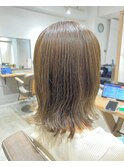 韓国ヘアレイヤーカットダブルハイライトカラー【Lapista池袋】