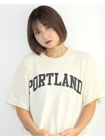 ヘアーサロン グラブ(hair Salon grab)&nbsp;ブラウンボブ