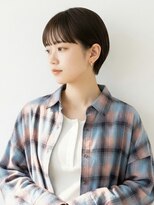 キビト(kibito) 前髪ぱっつん前髪広めショートマッシュショート20代30代40代