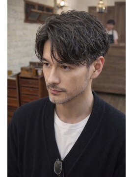 ベル 表参道店(Belle) 《30代.40代男性へ。大人のメンズパーマ》フェザーパーマ