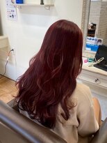エクファ ヘア シェリル 草津 南草津店(ex-fa hair cherir) イメチェン/ピンクベージュ/アンブレラカラー/前髪/南草津