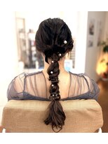 ムーア(MUA)&nbsp;【編みおろし】×結婚式